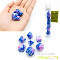 bescon mini gemini two two polyhedral rpg dice set 10mm